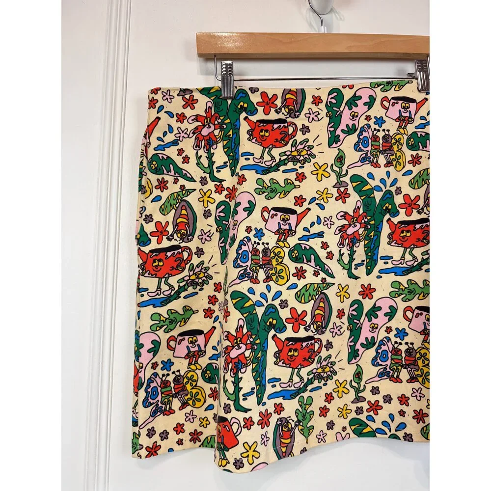 Nooworks Pattern Mini Skirt (XL)